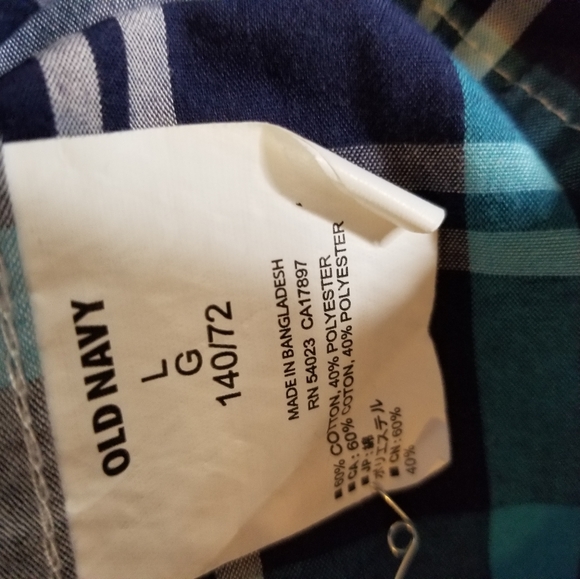 Old Navy Buttoned Up Shirts Bundle Boy's Size L 10-12 - Picture 15 of 16